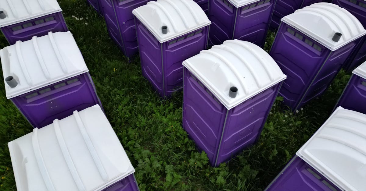 Camping, music festivals, marathons: reasons to own a portable toilet